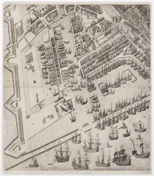Amstelodamum urbs Hollandiae primaria emporium totius Europae celeberrimum